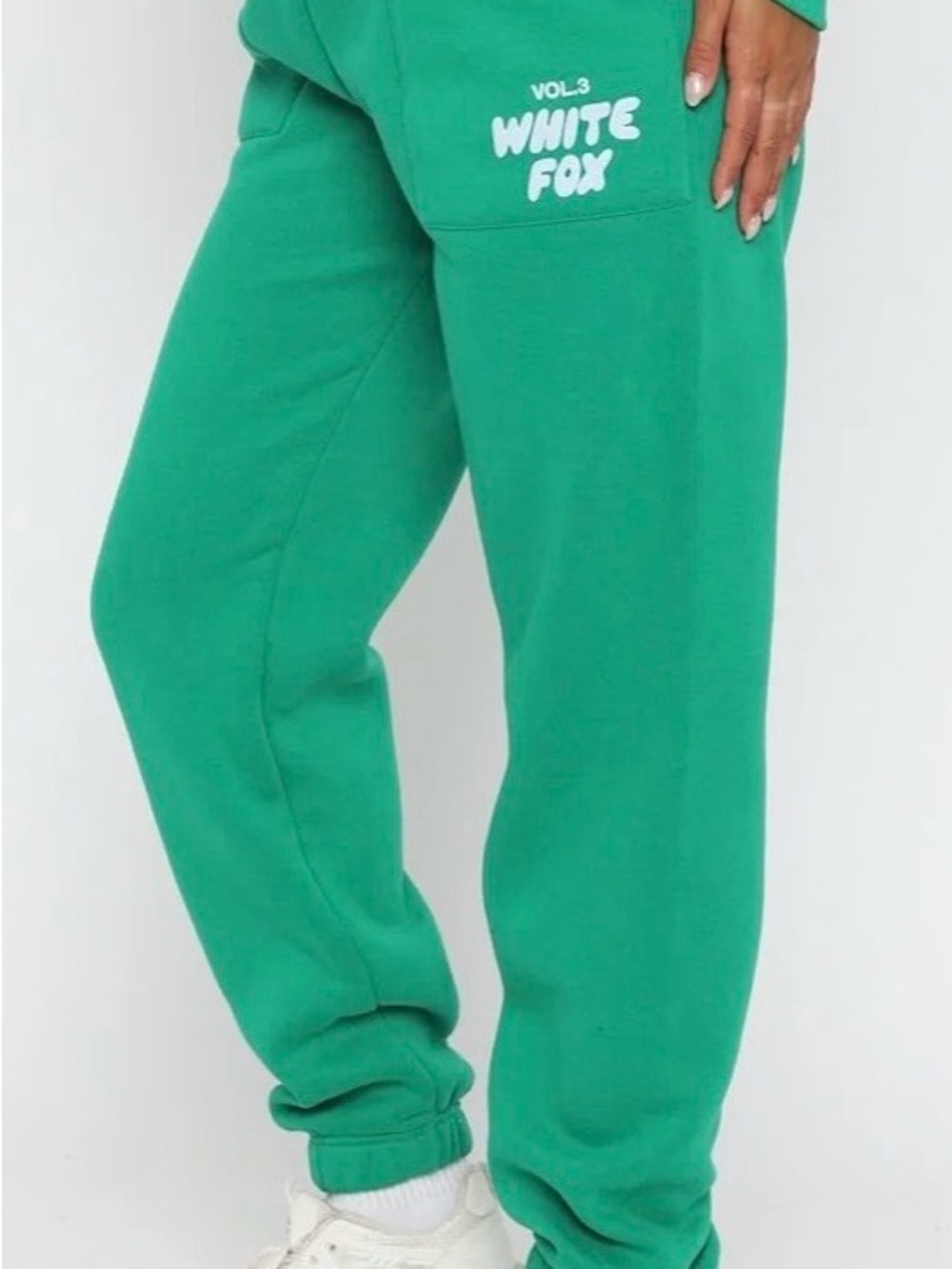 White Fox Amazon Sweatpants - Cozy Jogger Bottoms NWT